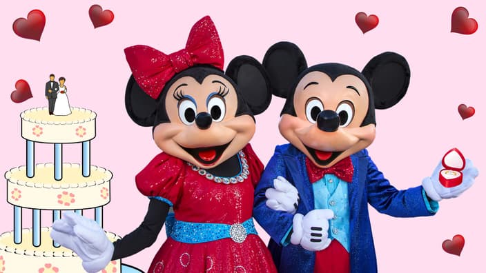 Mickey și Minnie Mouse au fost căsătoriți în viața reală